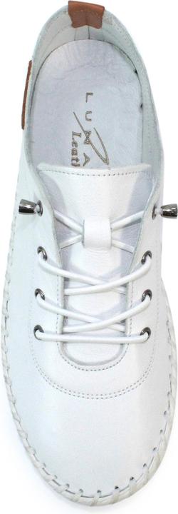 Produktbild Lunar Leinenschuhe St Ives Leder (37)