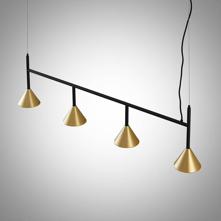 Actual product image Lucande Kartio pendant light Brass (GU10)