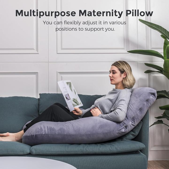 Image du produit Momcozy U Shaped Pregnancy Pillow (148 cm)