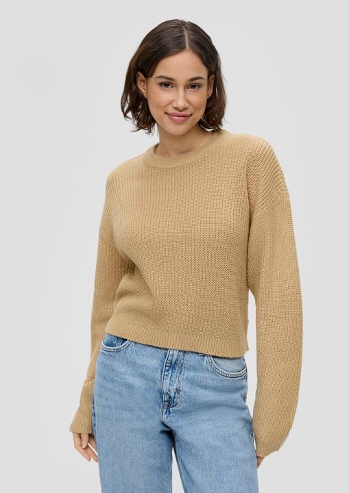 Produktbild s.Oliver Strickpullover Leichter Sommerstrickpullover im Relaxed Fit (L, S)