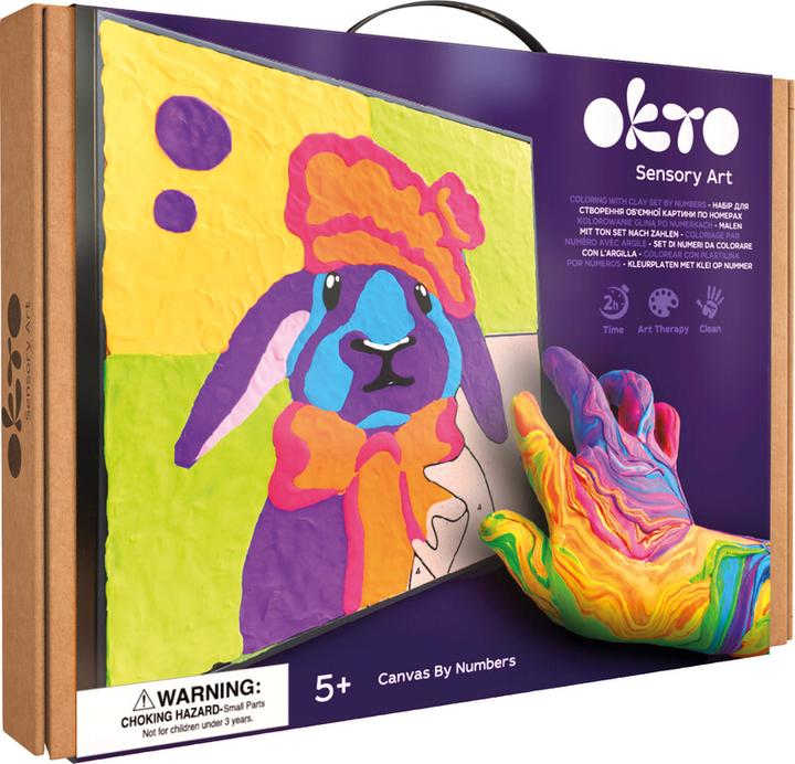 Actual product image Okto 3D picture set rabbit 6754