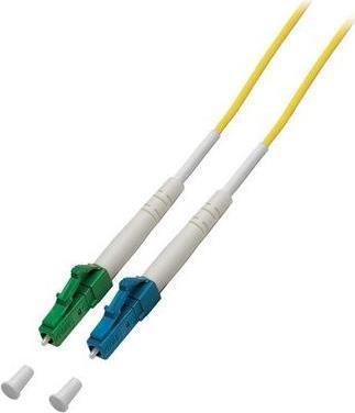 Image du produit Helos Câble patch à fibre optique LC-APC/LC-PC Simplex G657 9/125µm OS2 jaune 5,0m (5 m)