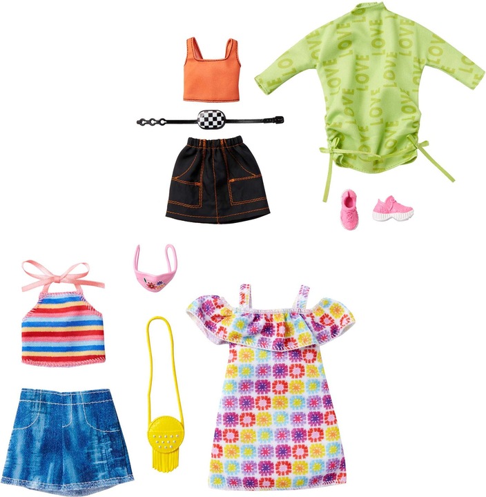 Produktbild Barbie Moden 2 Outfits und 2 Accessoires