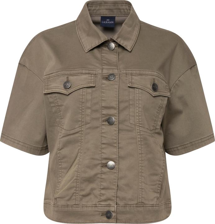 Actual product image Laurasøn Jeansjacke, oversized, weiter Halbarm (M)