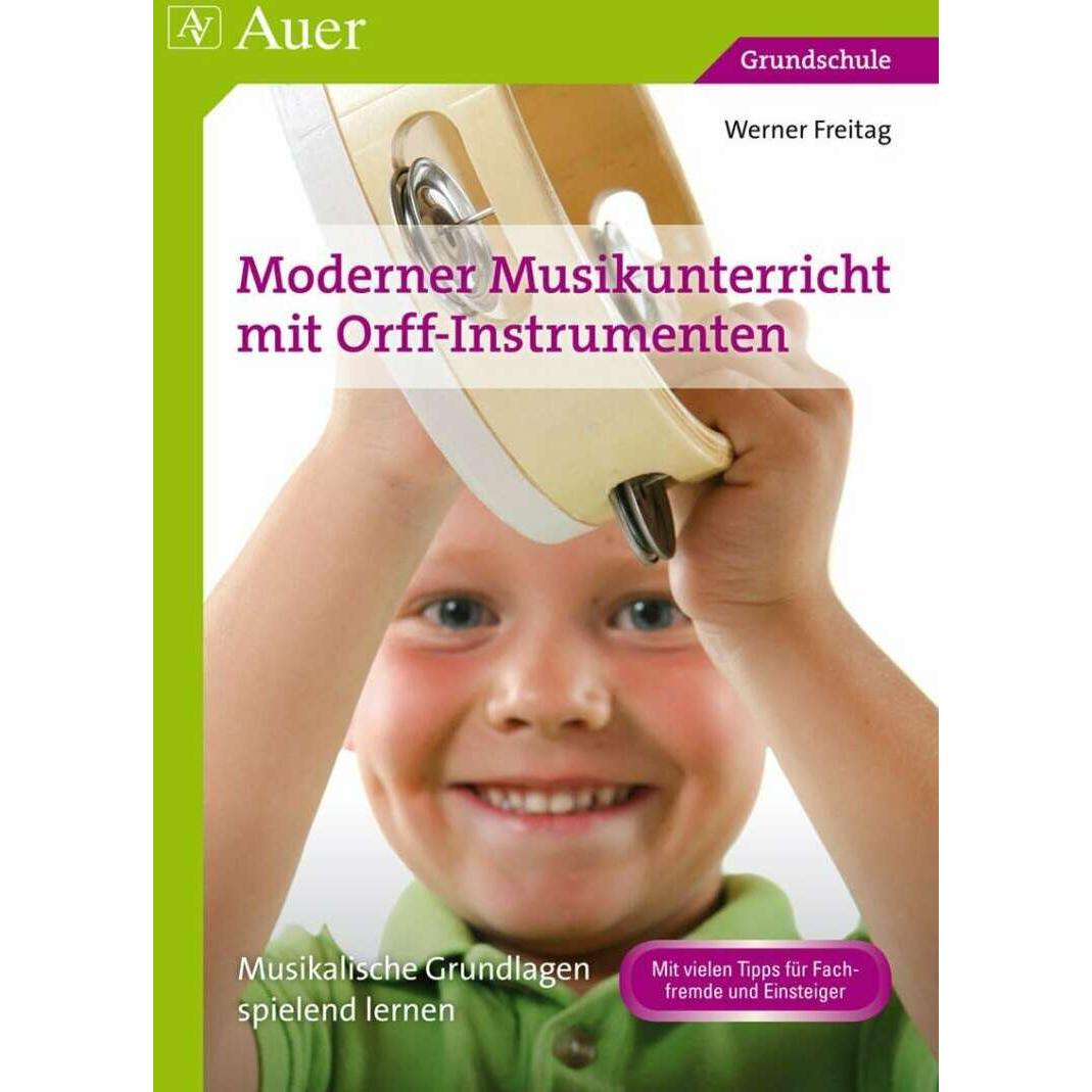 Moderner Musikunterricht mit Orff-Instrumenten, Schulbücher von Werner Freitag
