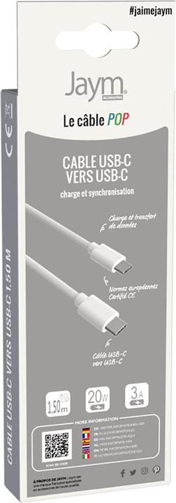 Image du produit Jaym Pop Collection Ladekabel (1.50 m, USB 3.0, 20 W)