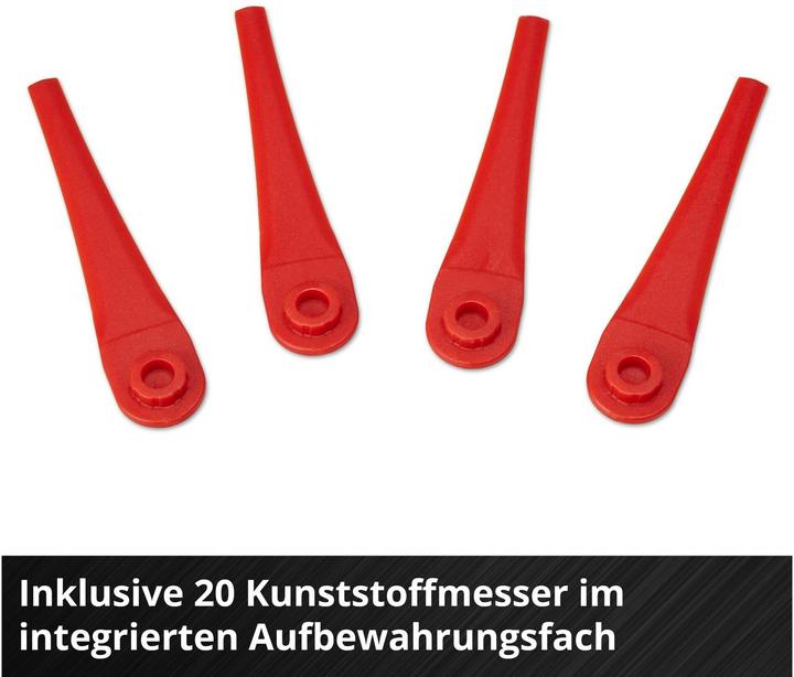 Image du produit Einhell GE-CT 18/25 Li-Solo (Couteaux en plastique, Fils coupe-herbe)