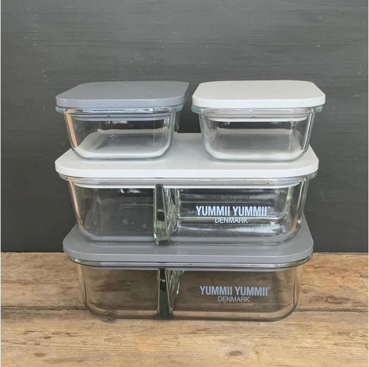 Actual product image Yummii Yummii Lunchbox L 2 compartments, Brown