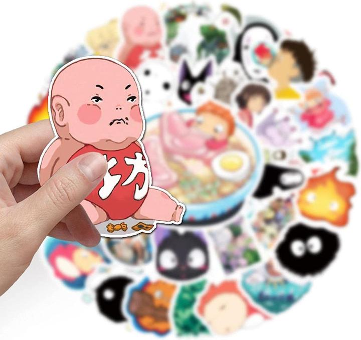 Produktbild JTI 100x Aufkleber - Japanischer Anime