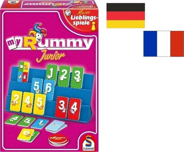Produktbild Schmidt Spiele MyRummy Junior (Deutsch, Französisch, Italienisch, 2 - 4 Spieler)