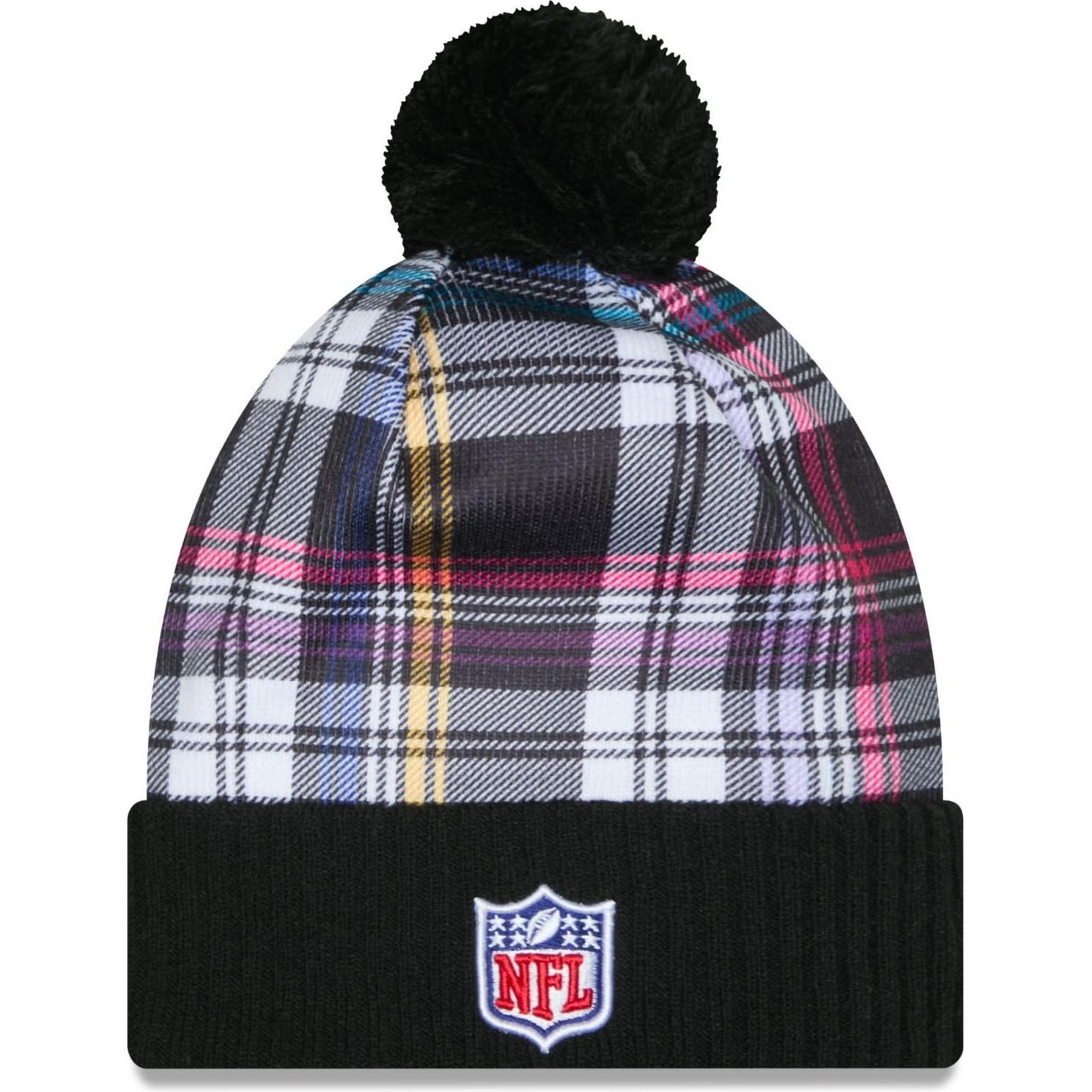 Thumbnail - New Era, Herren, Mütze, NFL Winter Mütze Crucial Catch New England Patriots, Schwarz