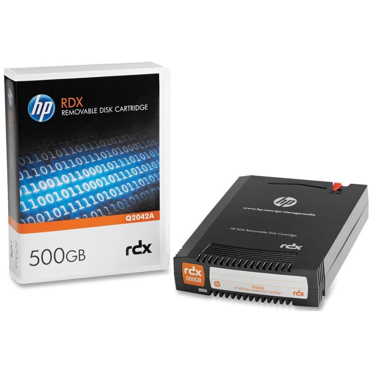HPE RDX Removable Cartridge (LTO, 500 GB), Cartridge