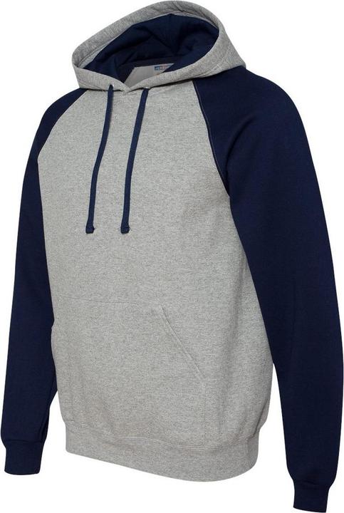 Produktbild Jerzees Kapuzenpullover Nublend Raglanärmel (3XL)