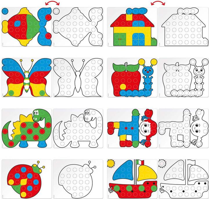 Image du produit Quercetti Mosaïque Fantacolor Junior, 4190