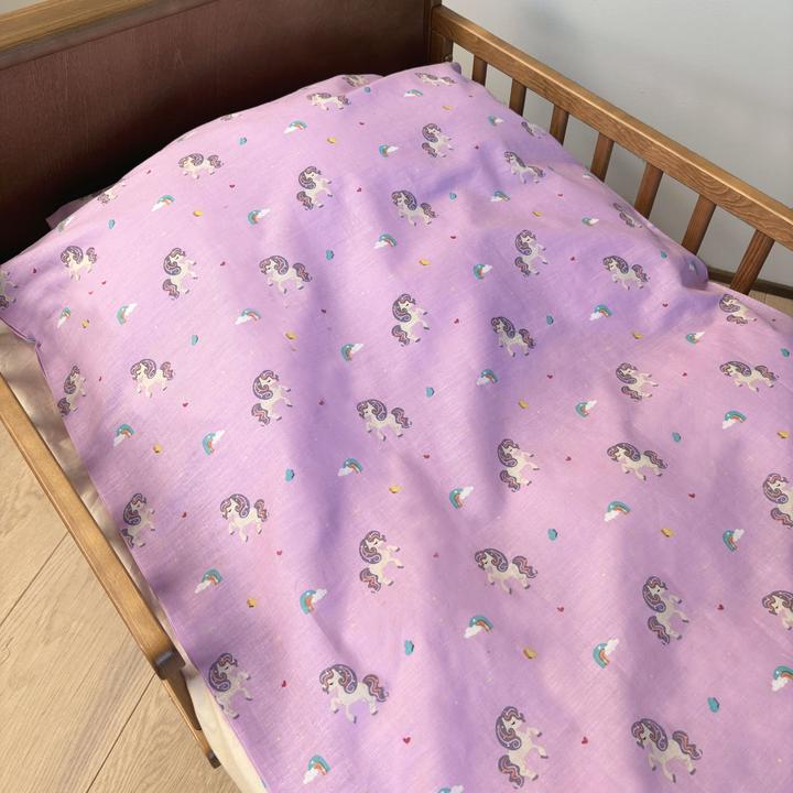 Actual product image By Mats - Bed linen Junior size 100x140 Unicorn (100 x 140 cm)