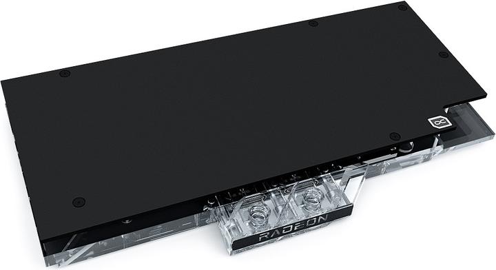 Produktbild Alphacool Eisblock Aurora Acryl GPX-A Radeon RX 6800/6800XT Gaming X Trio mit Backplate