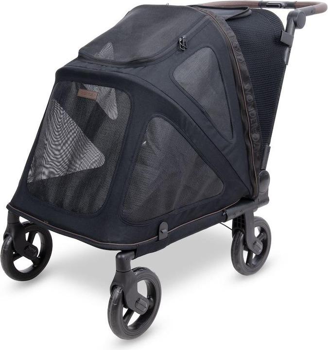 Produktbild WonderFold PFM Pet Medium Premium Hundebuggy - Farbe: Jet Black (Hund, Faltbar)