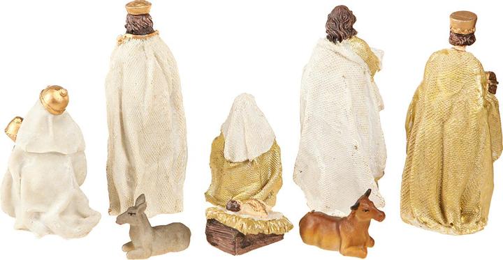 Produktbild Viana Handbemalte Krippenfiguren 8-teiliges Set für Krippenszenen an Weihnachten