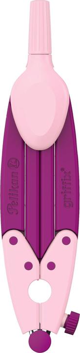 Produktbild Pelikan griffix® Zirkel Sweetberry, 3 Stück Faltschachtel