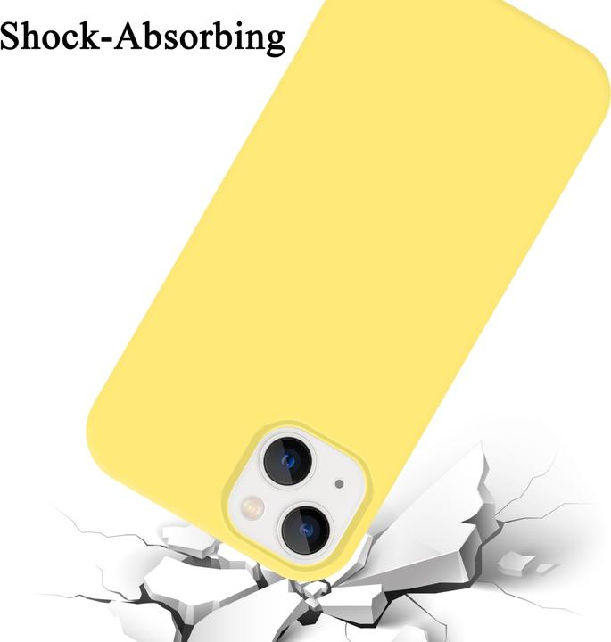 Produktbild Cadorabo Hülle für Apple iPhone 14 im TPU Liquid Silicone Case Style (Apple iPhone 14)