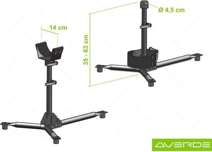 Actual product image Kerbl EcoFlex hoof trestle