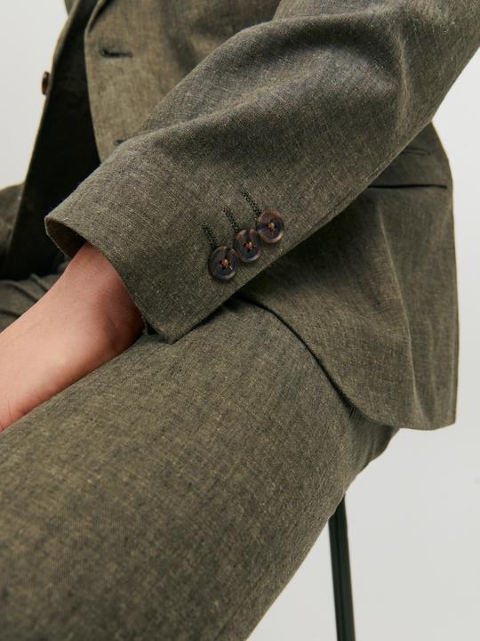 Produktbild Jack & Jones Slim Fit Leinen Hose (46)