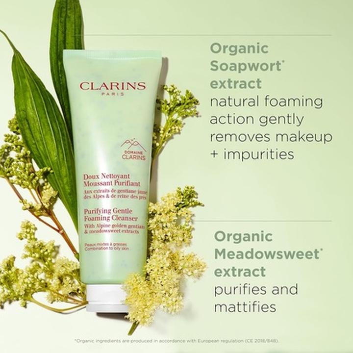 Actual product image Clarins Purifying Gentle Foaming Cleanser (Cleansing lotion, 125 ml)