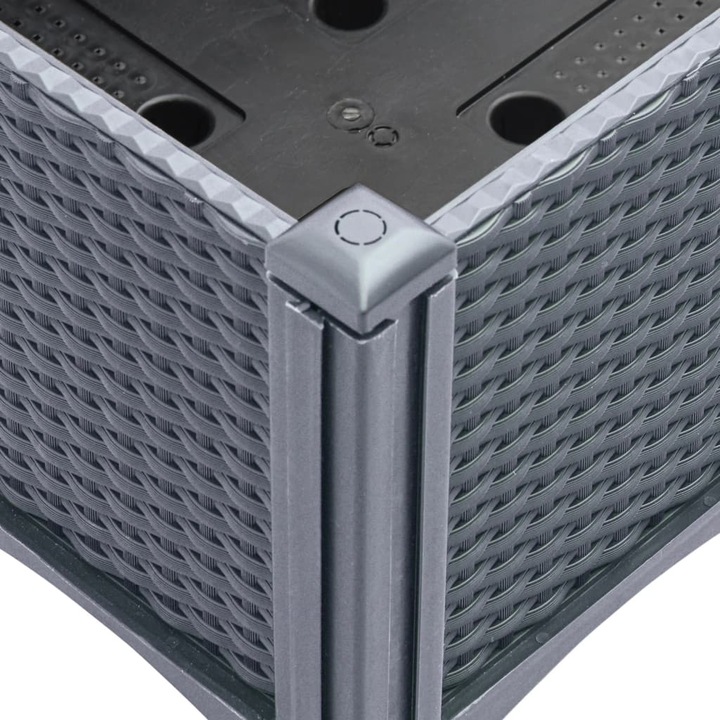 Actual product image VidaXL Planter with trellis PP