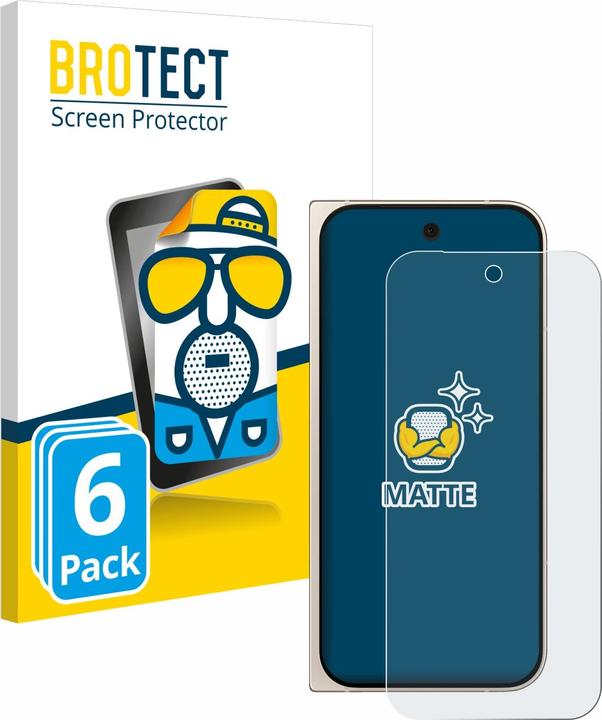 Actual product image BROTECT Protector Anti-Glare (6 pcs., Google Pixel 9 Pro Fold)