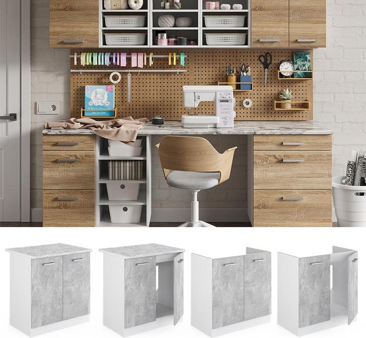 Produktbild Vicco R-Line mit Türen, ohne Arbeitsplatte