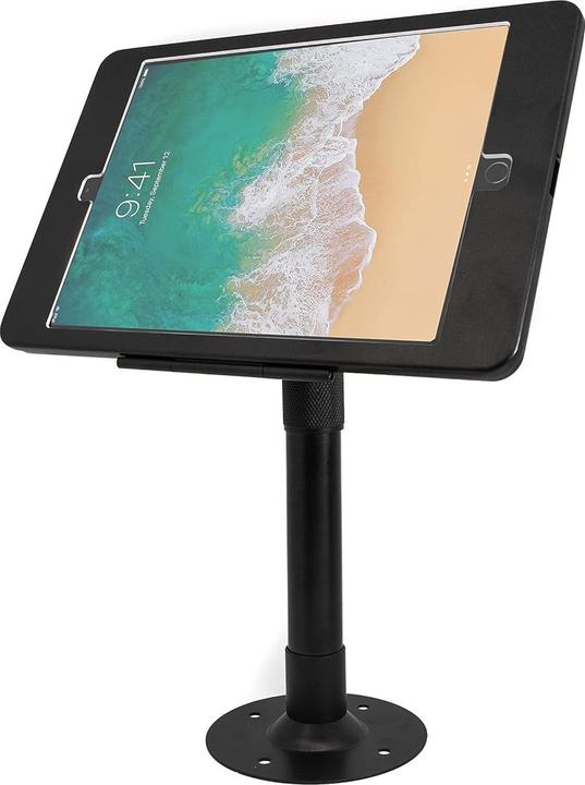 Productafbeelding System-S SYSTEMS Table stand 360 holder lockable for iPad Pro 105 2017 in black