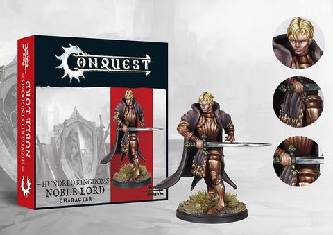 Para Bellum Wargames Hundred Kingdoms: Noble Lord - Alt Sculpt