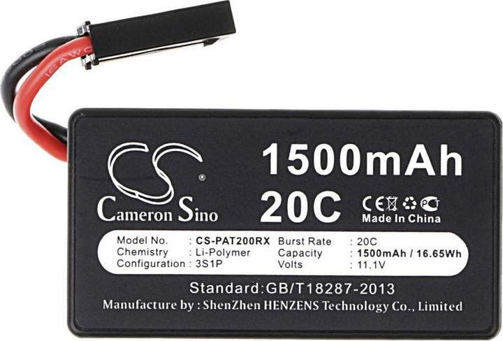 Produktbild NoName Battery for Parrot AR.Drone 1.0 etc (11.10 V, 1500 mAh)