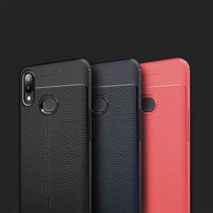 Actual product image Cadorabo TPU Cover Faux Leather Structure (Samsung Galaxy A10s, Samsung Galaxy M01s)