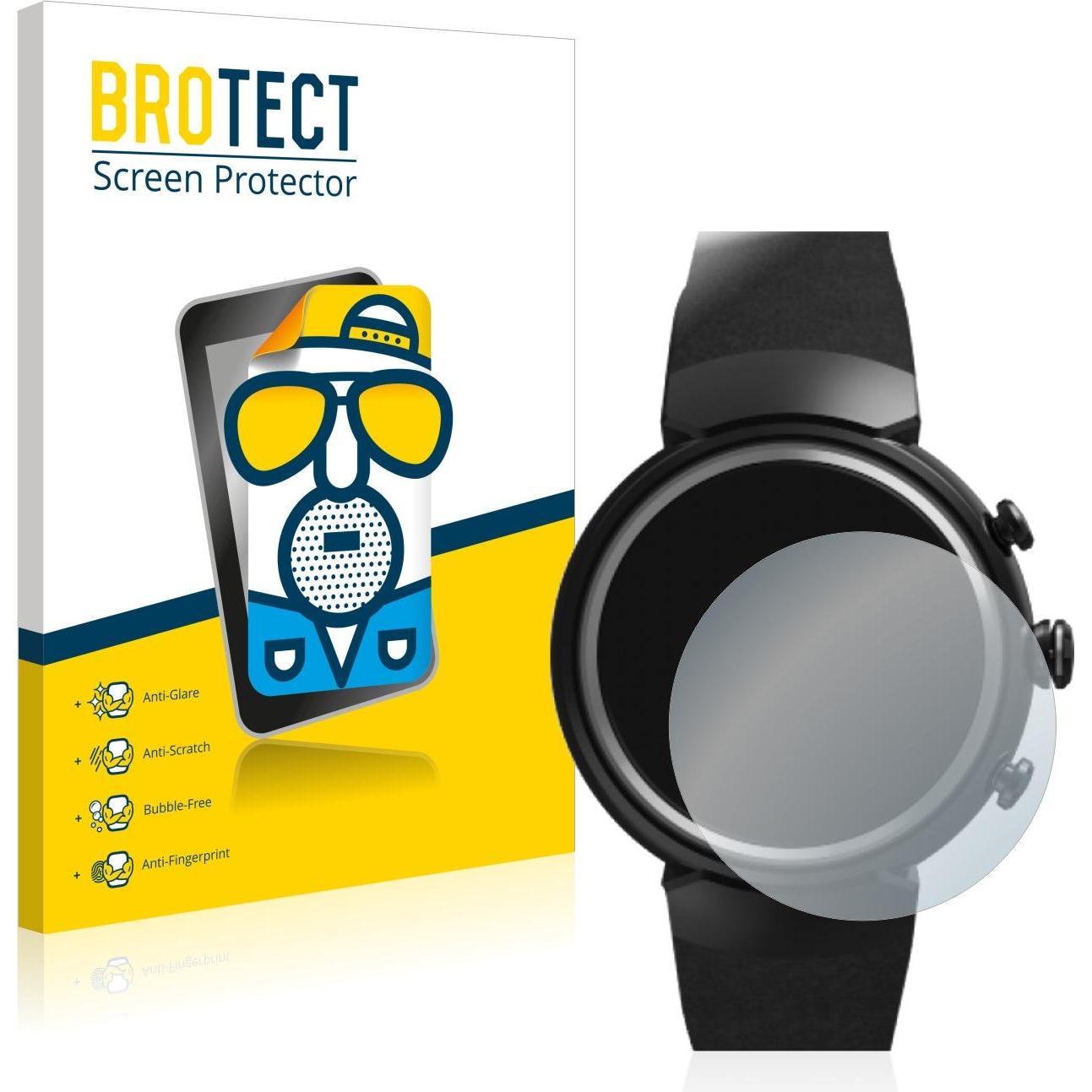 BROTECT Pellicola Opaca, Pellicola protettiva per smartwatch, Trasparente