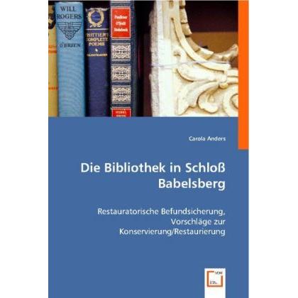 Die Bibliothek in Schloss Babelsberg, Sachbücher