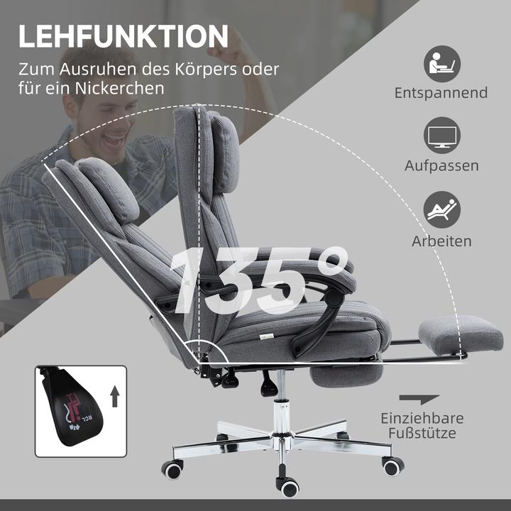 Actual product image Homcom Office chair (41 - 49 cm)