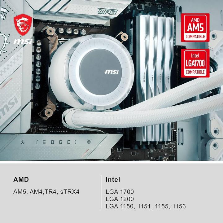 Produktbild MSI Mag Coreliquid E360 White
