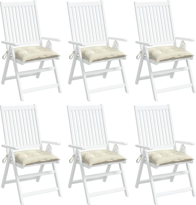 Actual product image vidaXL 10-piece garden lounge set with cushions (40 x 40 x 7 cm)