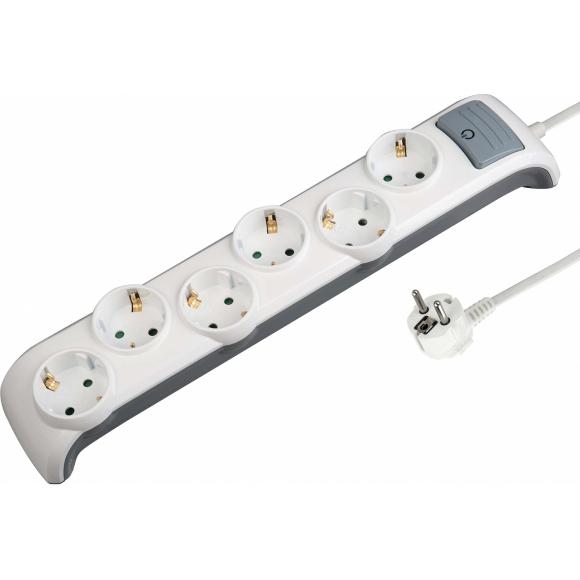 Electraline, Steckdosenleiste, 62507 Brücke (6 x, 2 m)