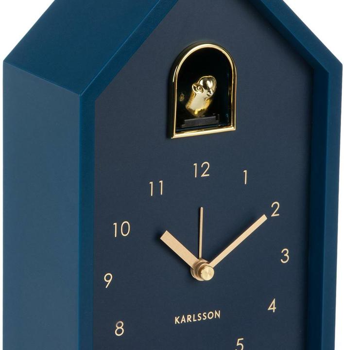 Actual product image Karlsson Alarm Clock Modern Cuckoo Oro