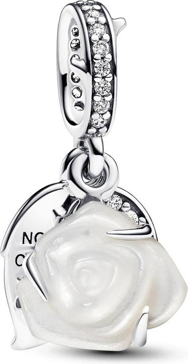 Pandora Weisse Rose (Silber 925)