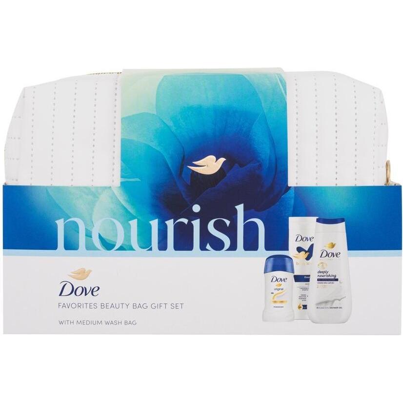 Dove Körperpflege-Geschenkset mit Nourish Kosmetiktasche (Körperpflegeset) (52758616)