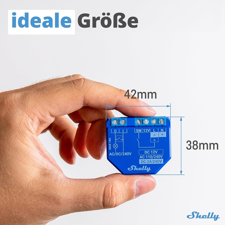 Produktbild Shelly Plus 1 (Schaltaktor)