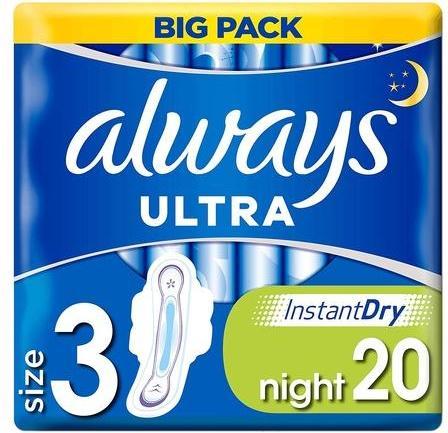 Produktbild Always Ultra Night 20 Count (1 x)