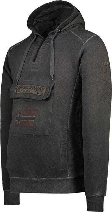 Image du produit Geographical Norway Gymclass – Sweatshirt mit Batik-Aufnäher (S)
