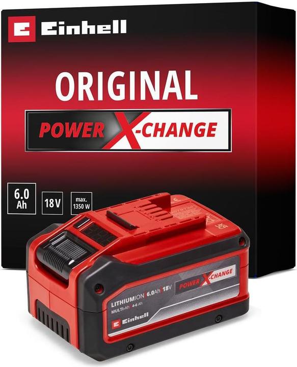 Actual product image Einhell 18V spare battery with 6 Ah Multi-Ah PXC Plus (18 V)
