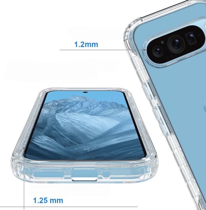 Image du produit Cover-Discount Google Pixel 9 / 9 Pro - Stossfeste Hybrid Handyhülle (Google Pixel 9, Google Pixel 9 Pro)