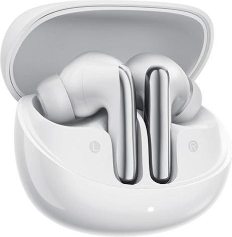 Produktbild QCY Melobuds N60 In-Ear-Kopfhörer mit LDAC und ANC-Geräuschunterdrückung – Weiss (ANC, 9 h, Kabellos)
