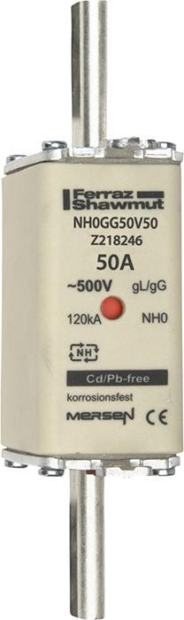 Produktbild Mersen NH-Sicherungseinsatz (50 A)